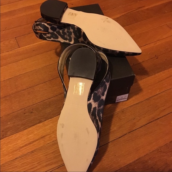 J. Crew Shoes New J Crew Leopard Print Flats Poshmark
